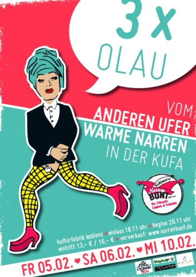 NarrenbunT_Plakat_2010 3xOlau