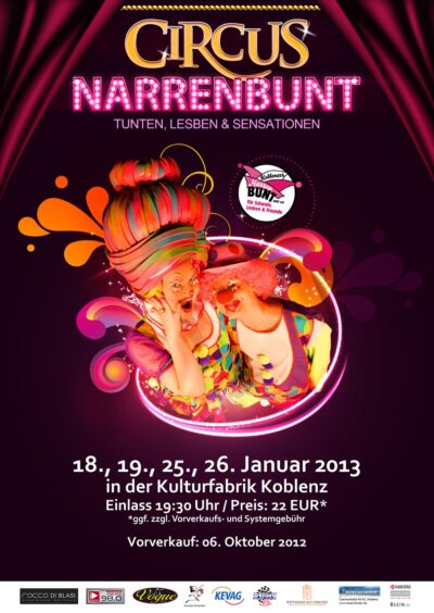 NarrenbunT_Plakat_2013 Circus NarrenbunT